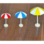 Mini Garden Decoration Beach Sun Umbrella Pot Bonsai Fairy Garden Accessories Terrariums Moss Fairy Garden Micro Landscape Miniature Garden Sunshade Wholesale Fairy Garden Decoration Supplies