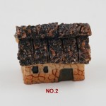 Moss Fairy Garden Micro Landscape Miniature Garden FleshyFlowerpot Decorate Fairy Garden Decoration Fairy Garden Accessories Retro Stone Wall House DIYMaterial Miniature Garden Houses Miniature Supplies